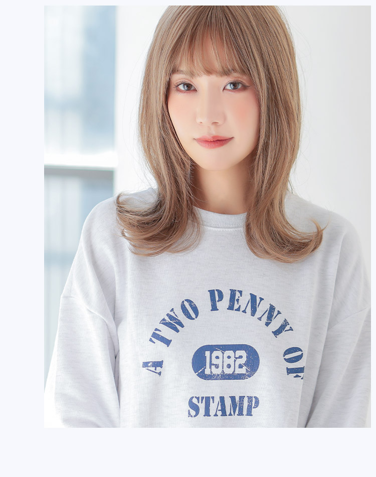 サンティエミディロング シナモンミルクティー 着用イメージ画像