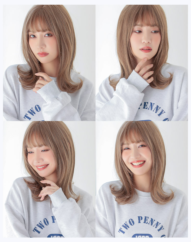 サンティエミディロング シナモンミルクティー 着用イメージ画像