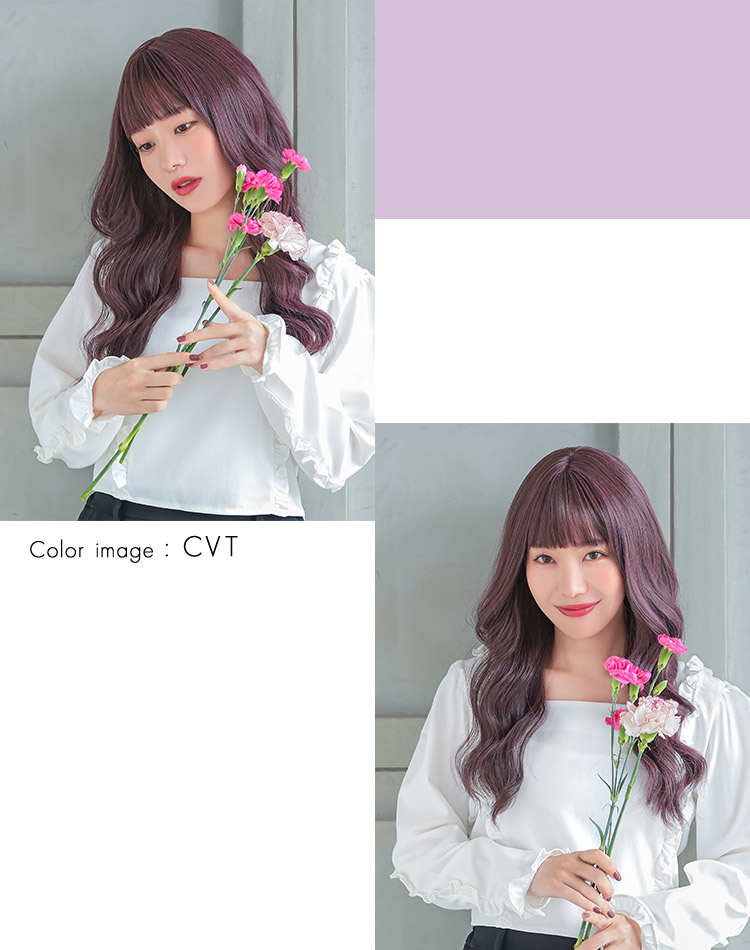 魅惑のシティガール カシスバイオレット 着用イメージ画像