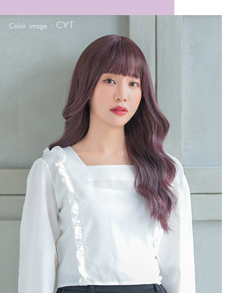 魅惑のシティガール カシスバイオレット 着用イメージ画像
