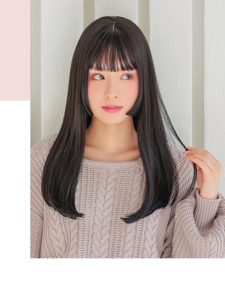 グレイスフルロング ジャパニーズブラック 着用イメージ画像