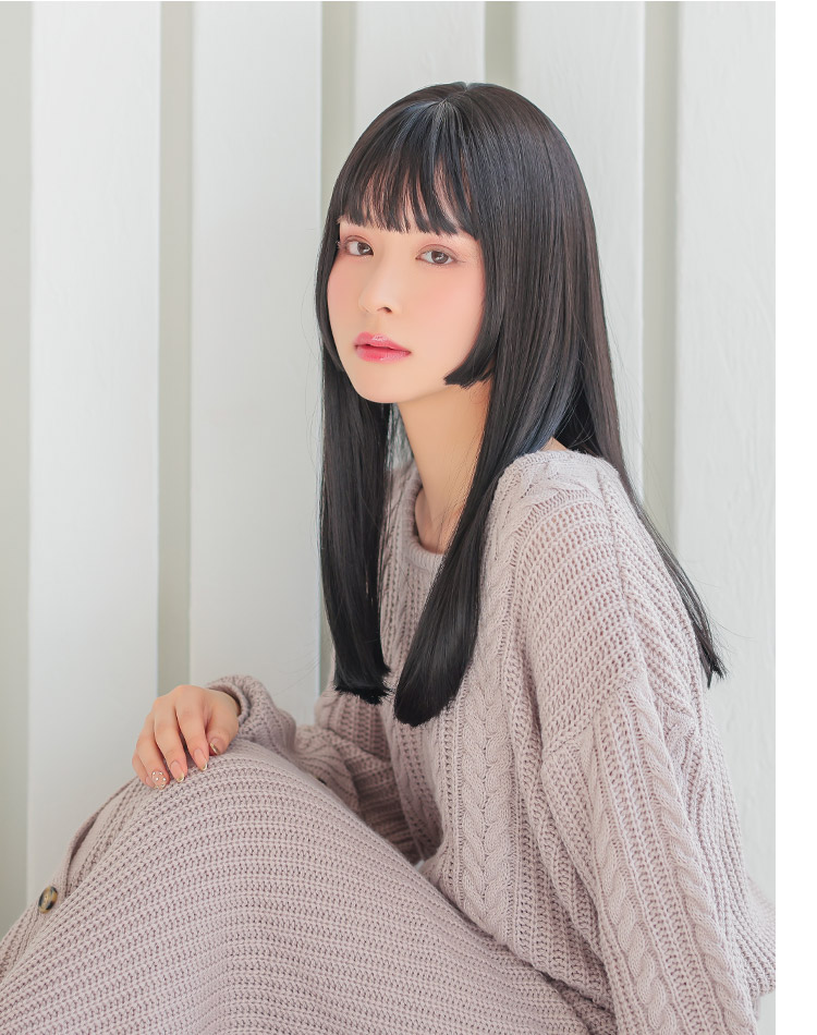 グレイスフルロング ジャパニーズブラック 着用イメージ画像