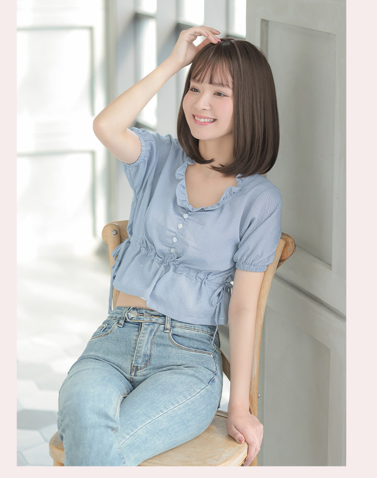 Dear Dolly ミューズボブ サクラベージュプリン 着用イメージ画像