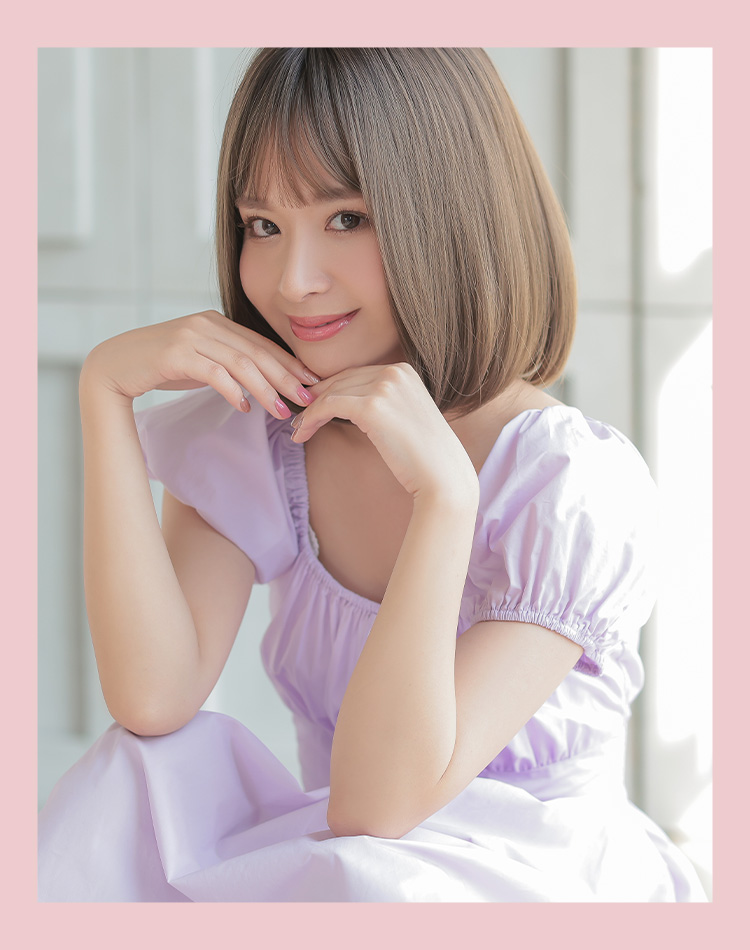 Dear Dolly ミューズボブ ウォーターベージュプリン 着用イメージ画像