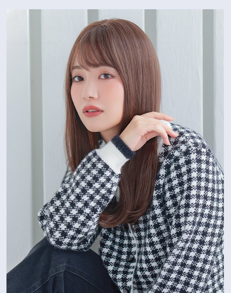 フルールロング サクラベージュ 着用イメージ画像