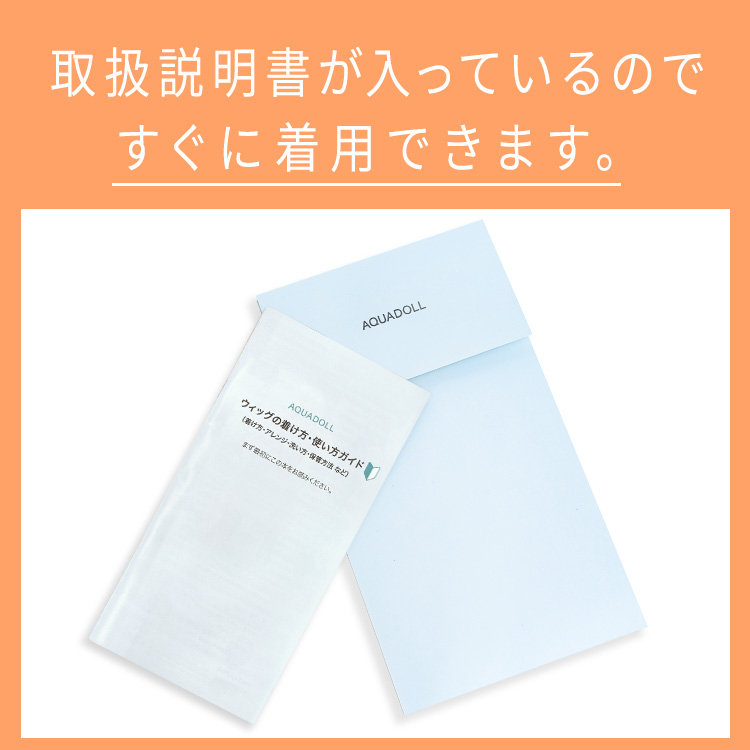 ポイントウィッグ付属品写真