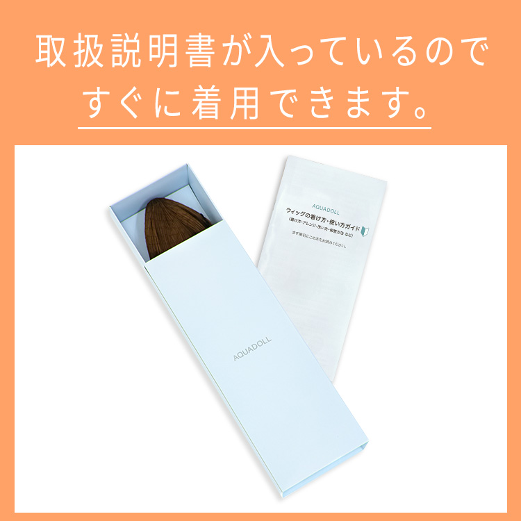 ポイントウィッグ付属品写真