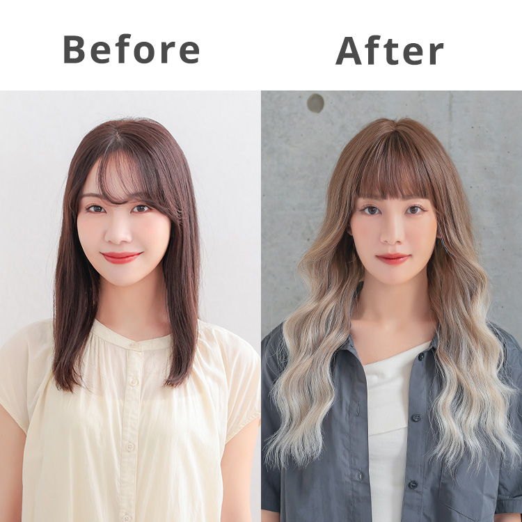 魅惑のシティガール着用「ビフォー/アフター」画像