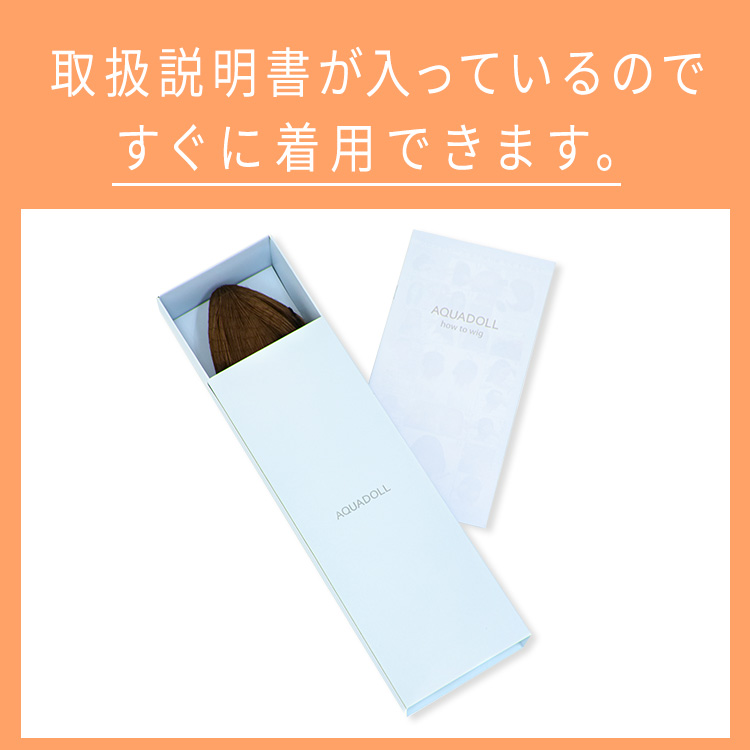 ポイントウィッグ付属品写真