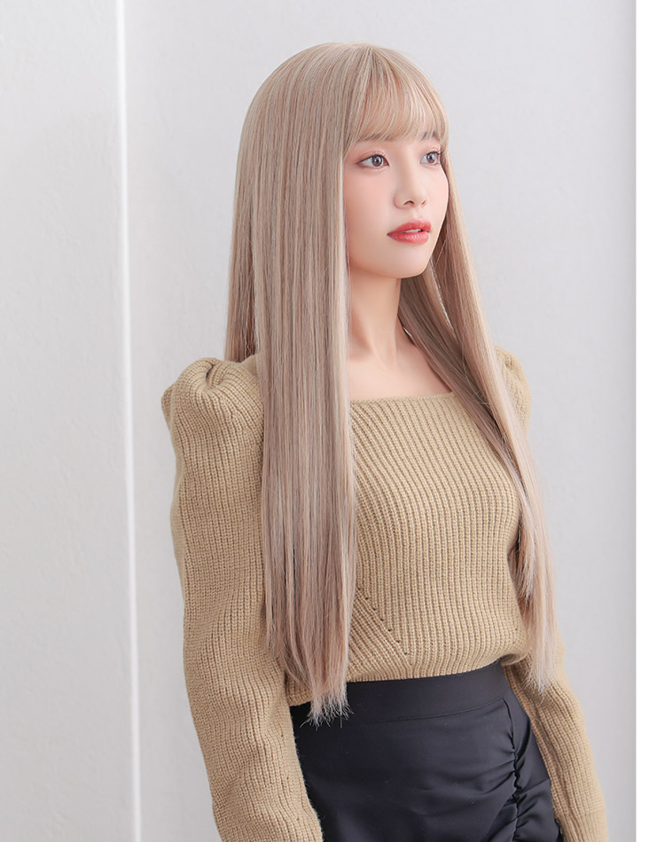 イデアールロングストレート 着用イメージ画像