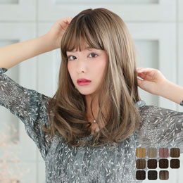 おしゃれなファッションフルウィッグ[DearDollyミディウィッグ]